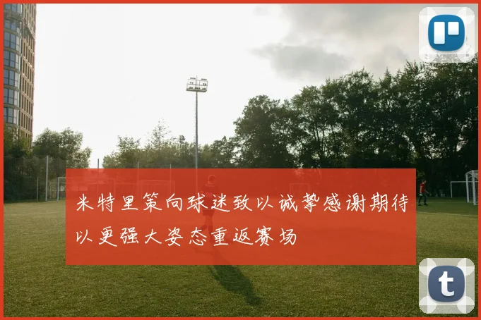 米特里策向球迷致以诚挚感谢期待以更强大姿态重返赛场